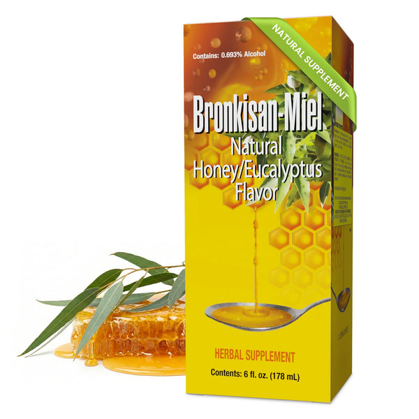 BRONKISAN MIEL 6 fl oz (178 mL)