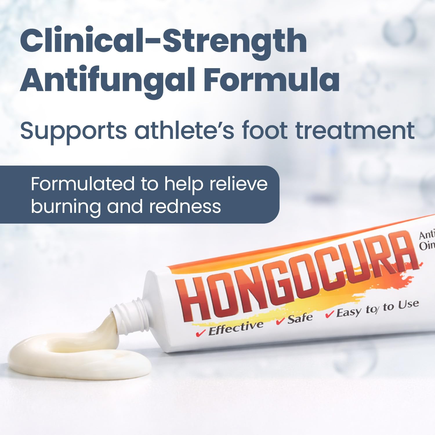 HONGOCURA - Antifungal Cream for Athlete’s Foot | 20 gm | 1-Pack