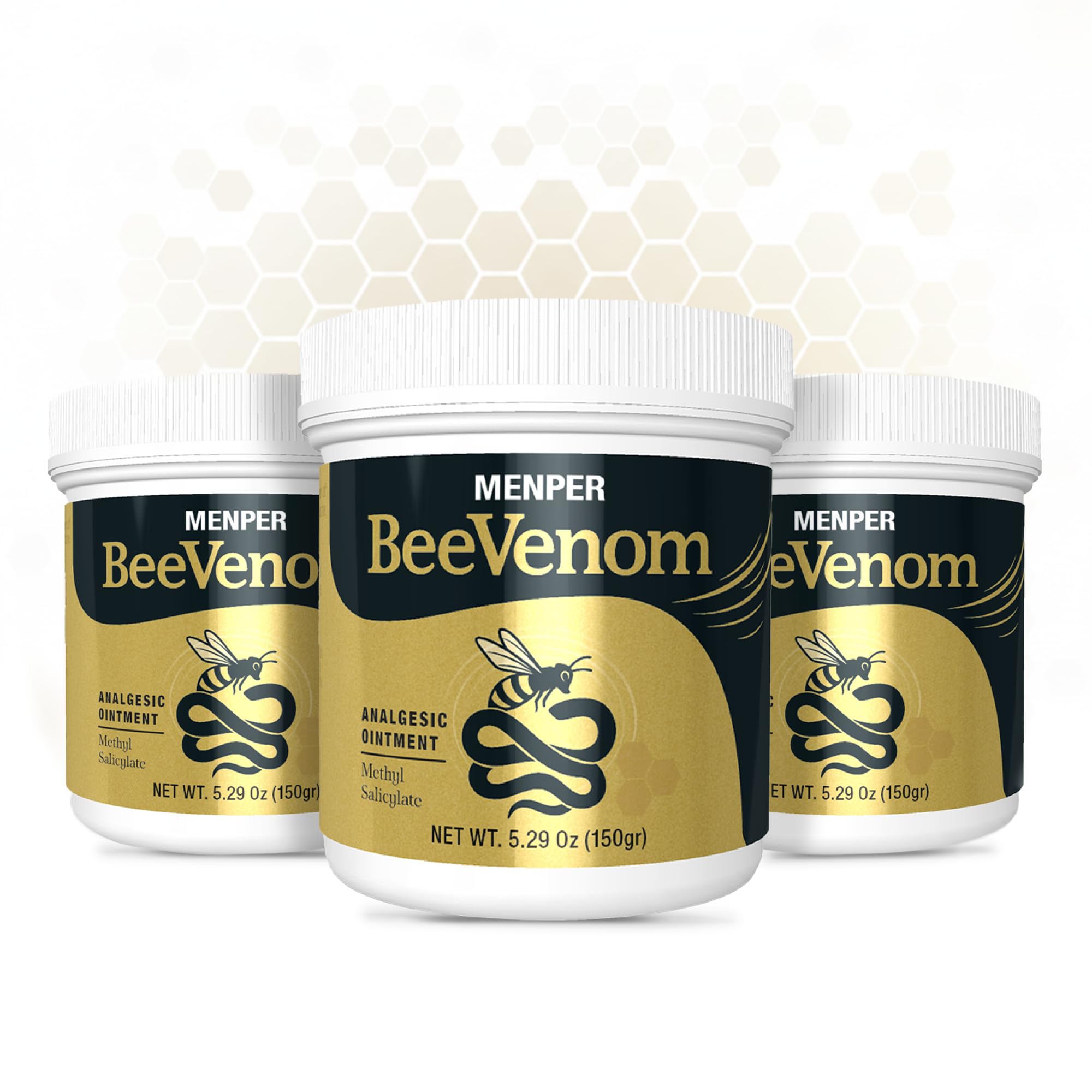 BEE VENOM - Analgesic Ointment | 5.29 Oz | 1-Pack
