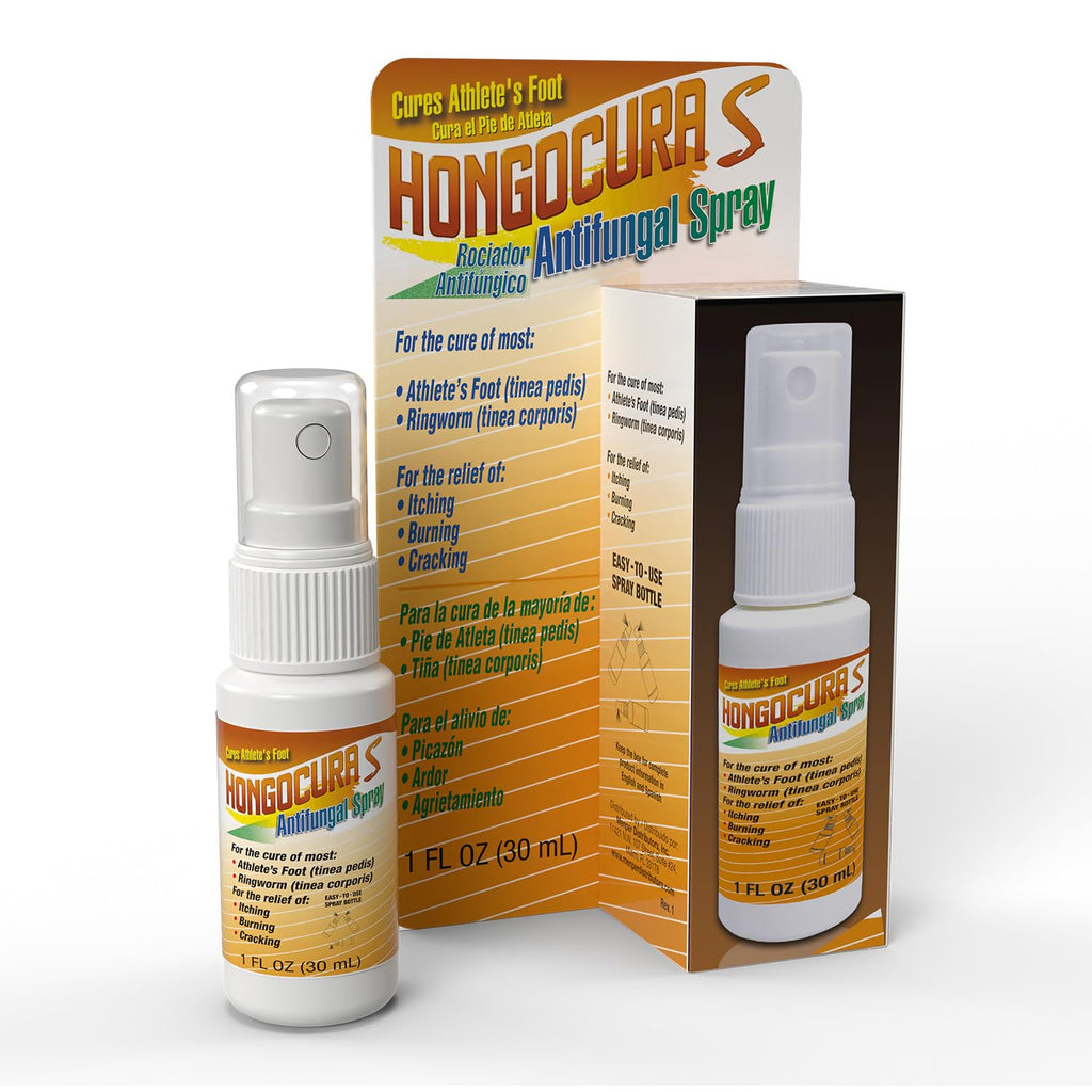HONGOCURA - Athletes Foot Spray | 1 Fl Oz | 1-Pack