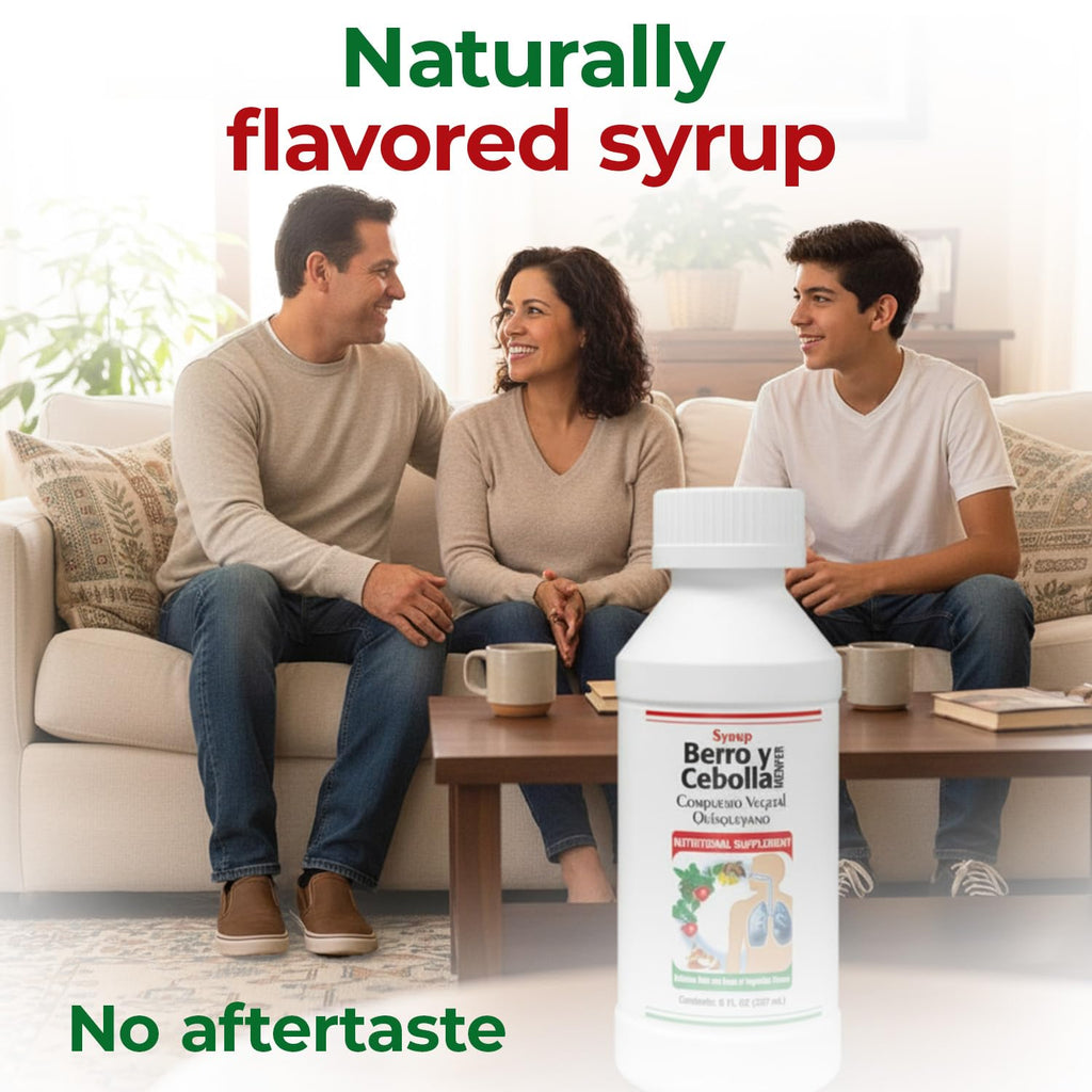 WATERCRESS AND ONION SYRUP - Immune Support Syrup | 8 Fl Oz | 1-Pack