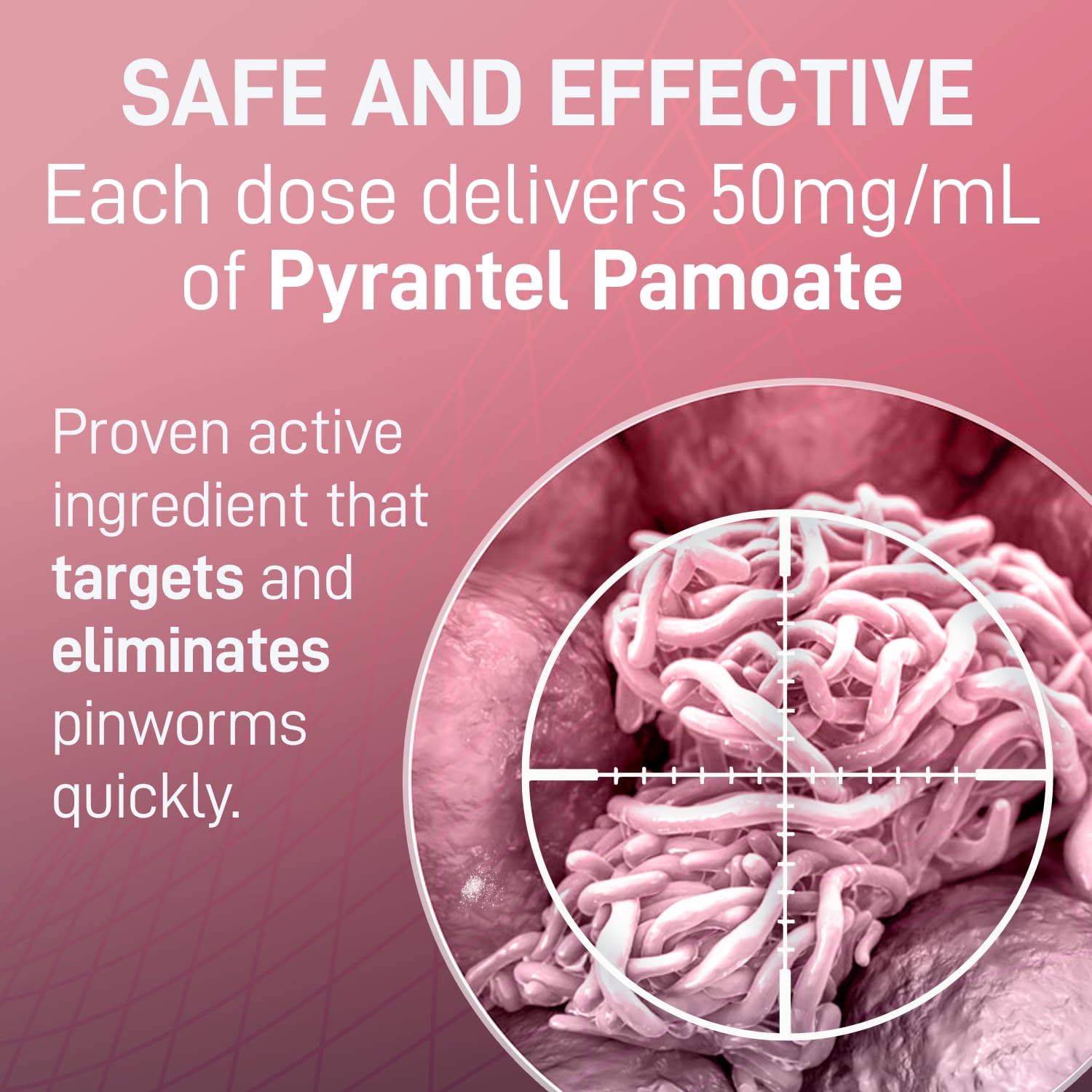PARASITOL - Pinworm Medicine & Dewormer | 1 Fl Oz | 2-Pack
