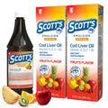 SCOTT'S EMULSION - Fruits Flavor | 6.5 Fl Oz | 2-Pack