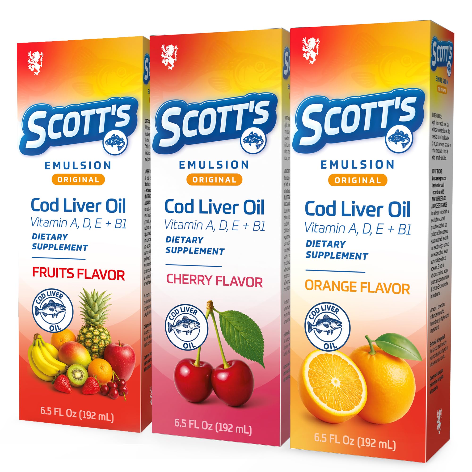SCOTT'S EMULSION Variety Pack - 3 Pack