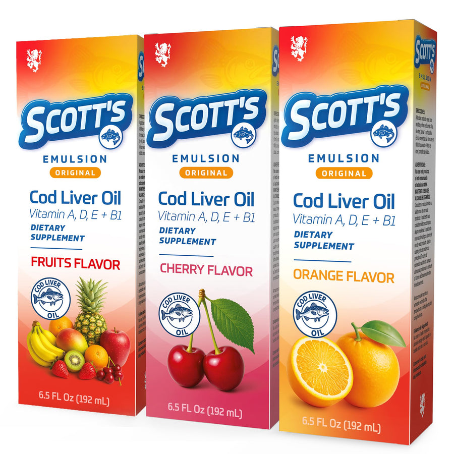 SCOTT'S EMULSION 3 PACK