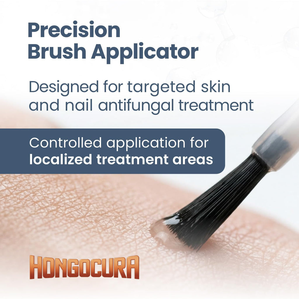 HONGOCURA - Nail Brush for Athlete’s Foot| 30ml | 1-Pack
