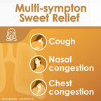 MUCOSAN - Honey Flavor Cough & Congestion Medicine | 4 Fl Oz | 1-Pack
