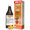 EMULSION DE ESCOCIA - Orange Flavor - Family Size | 15.3 Fl Oz | 1-Pack