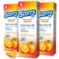 SCOTT'S EMULSION - Orange Flavor | 6.5 Fl Oz | 3-Pack