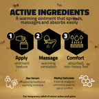 BEE VENOM - Analgesic Ointment | 5.29 Oz | 1-Pack