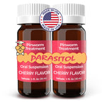 PARASITOL - Pinworm Medicine & Dewormer | 1 Fl Oz | 2-Pack