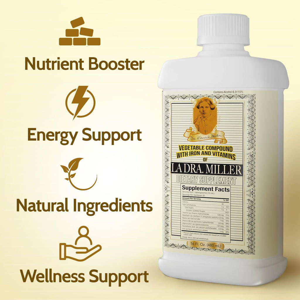 DR. MILLER - Energy Support Supplement | 16 FL Oz