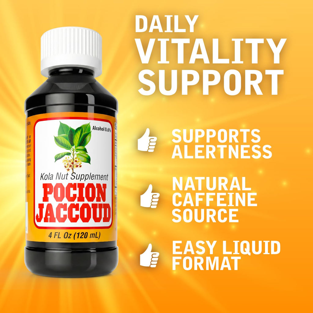 JACCOUD POTION - Kola Nut Elixir | 4 Fl Oz | 1-Pack