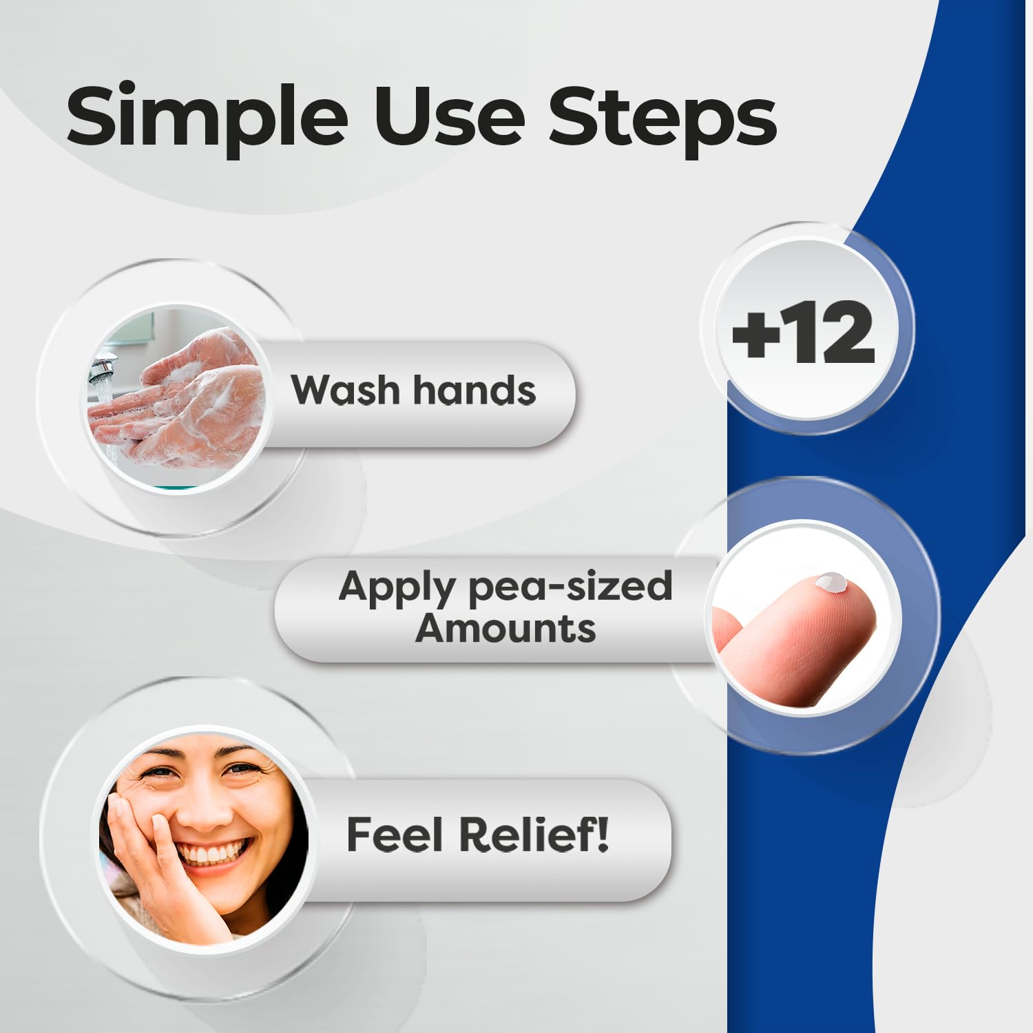 ANESTENKA Tooth Pain Relief Solution with Benzocaine for All Ages; Numbing Cream for Toothache, 0.07 Fl Oz