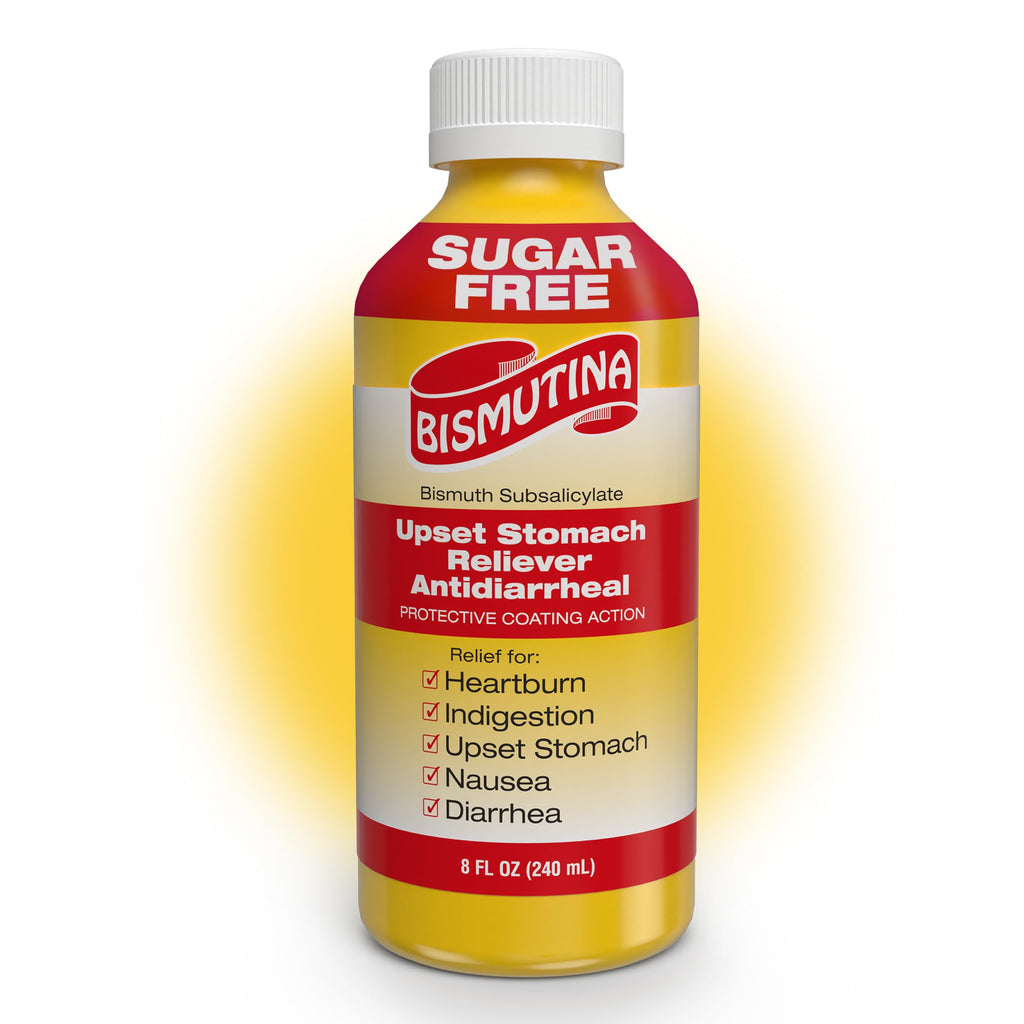 BISMUTINA - Líquido de Subsalicilato de Bismuto | 8 Fl Oz