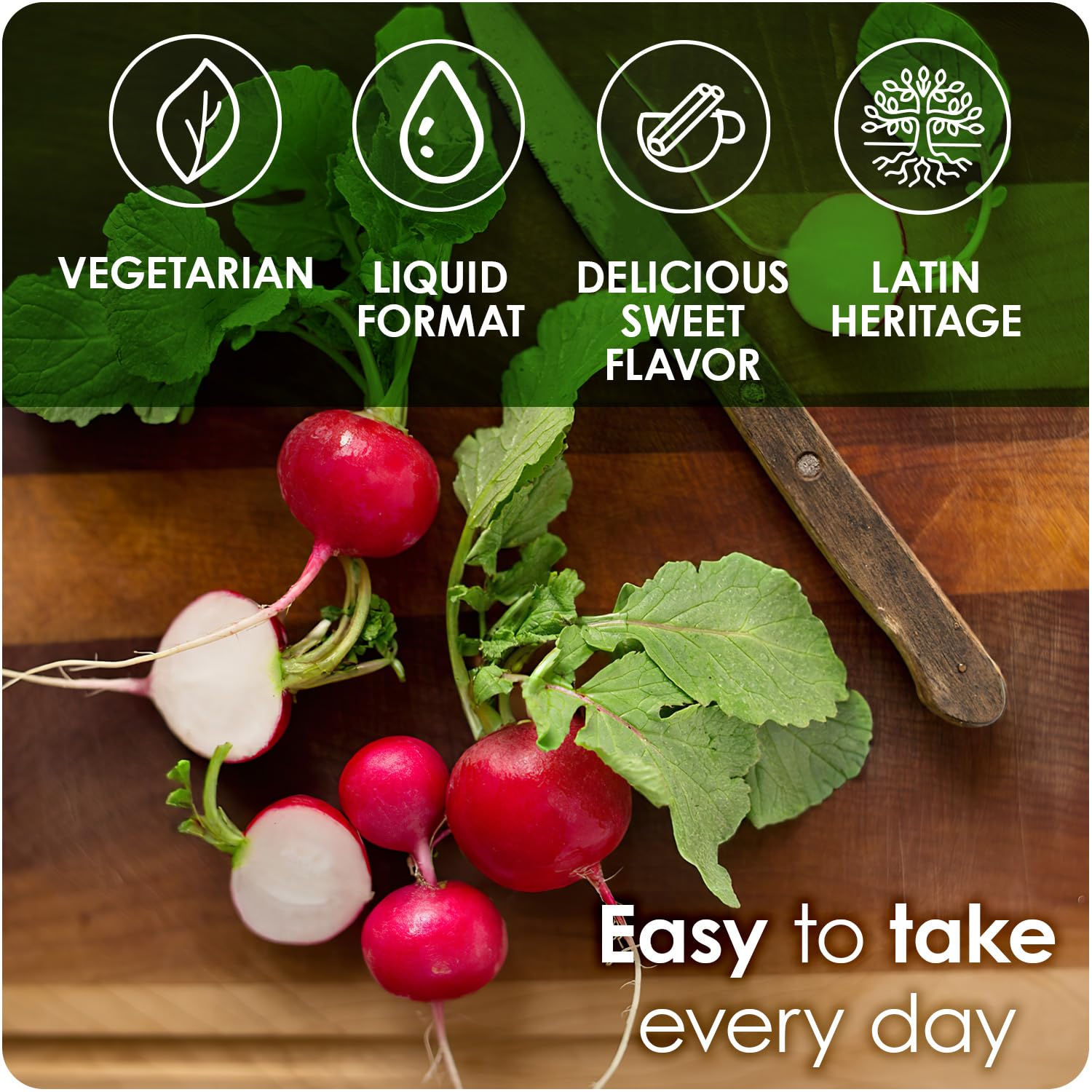 IONIZED RADISH - Ionized Radish Dietary Liquid Supplement | 8 Fl Oz