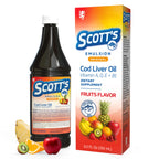 SCOTT'S EMULSION - Fruits Flavor | 6.5 Fl Oz | 1-Pack