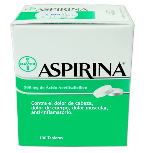 ASPIRINA BAYER ADULTO BLISTER 10 PASTILLAS