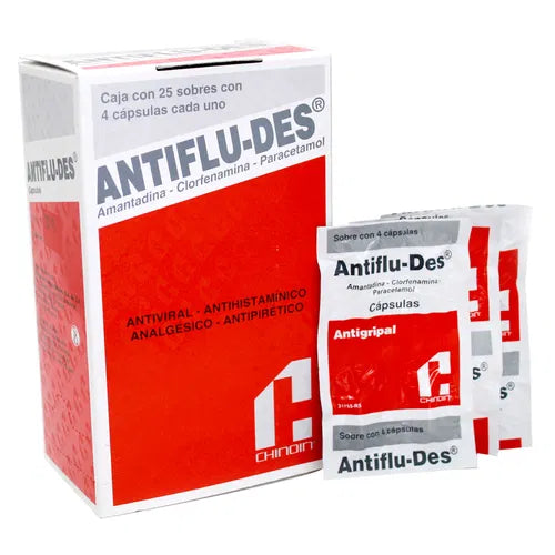 ANTIFLUDES PASTILLAS BLISTER 4 TABLETAS