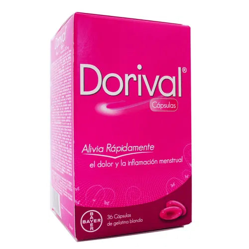 DORIVAL GEL ROSADO, BLISTER DE 12 CAPSULAS