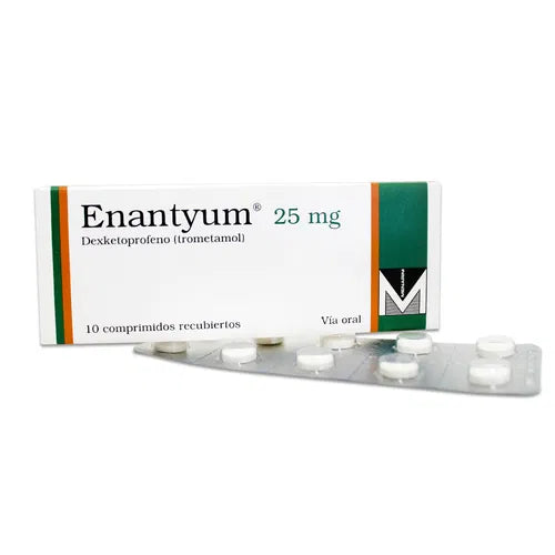 ENANTYUM 25 MG, CAJA DE 10 TABLETAS