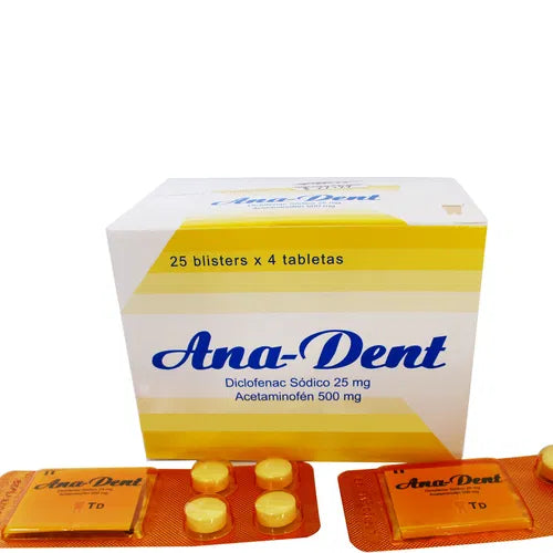 ANADENT BLISTER DE 4 PASTILLAS