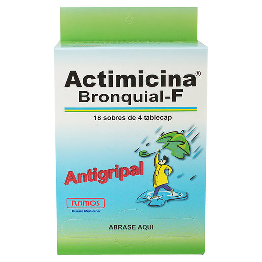 ACTIMICINA BRONQUIAL SOBRE 4 TABLECAP