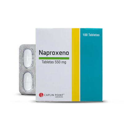 NAPROXENO 550 MG, BLISTER DE 10 TABLETAS