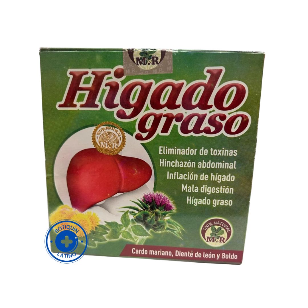 HIGADO GRASO, CAJA DE 10 VIALES