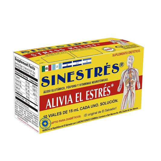 SINESTRES CAJA DE 10 VIALES