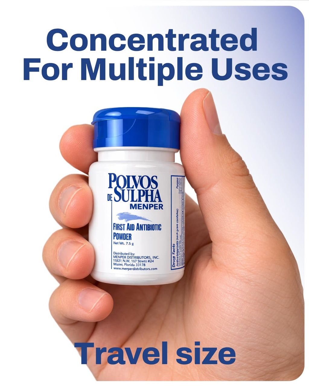 SULPHA POWDER - Antibiotic Powder | 7.5 Gr | 2-Pack