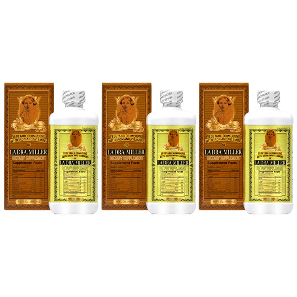 Menper La Dra. Miller 16 oz. Vegetal Compound 3 Pack