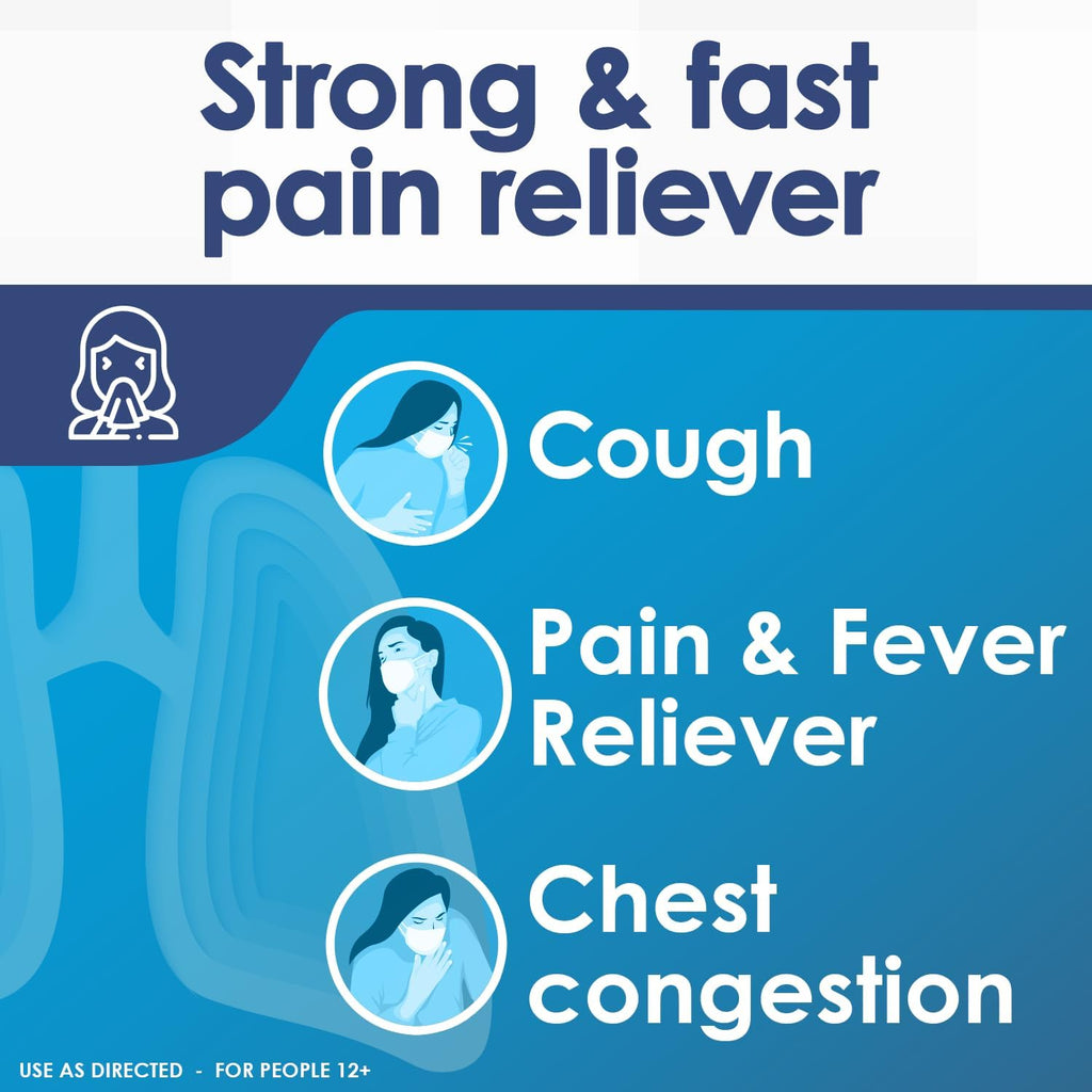 MUCOSAN - Max-Action Cold and Flu Medicine | 6 Fl Oz | 1-Pack