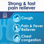 MUCOSAN - Max-Action Cold and Flu Medicine | 6 Fl Oz | 1-Pack