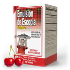 SCOTT'S EMULSION - Cherry Flavor | 60 Tablets | 1-Pack