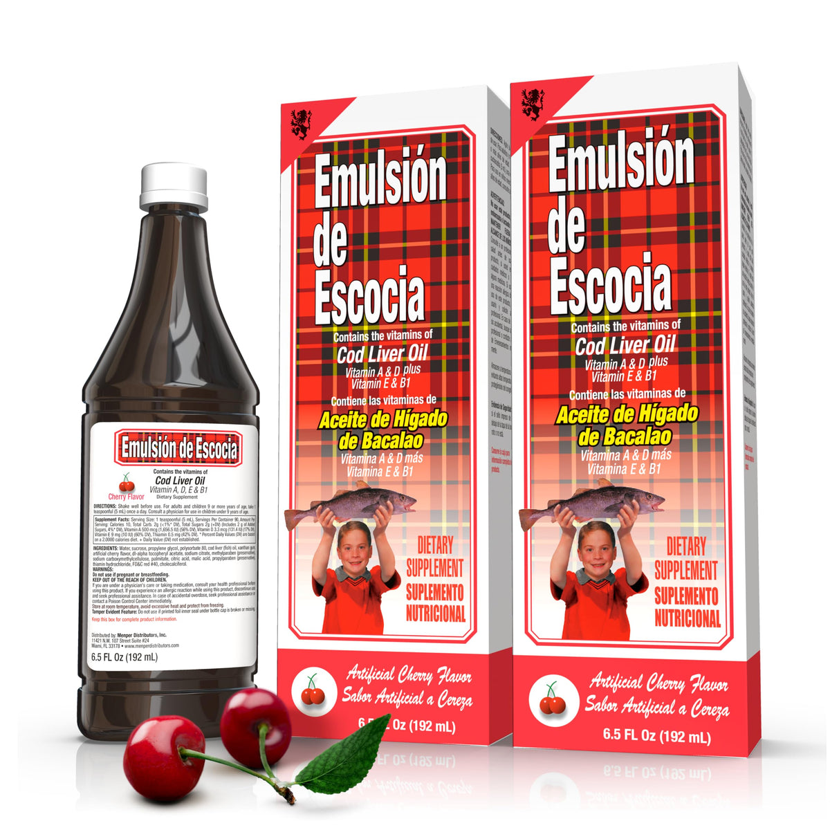 EMULSION DE ESCOCIA - Natural Cherry Flavor