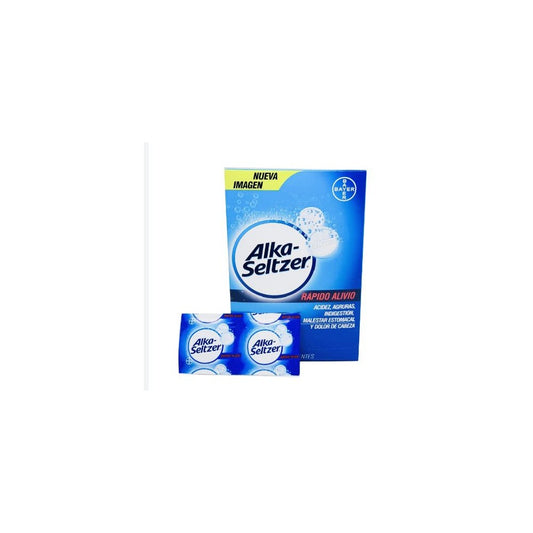 ALKA SELTZER AZUL BLISTER DE 2 TABLETAS