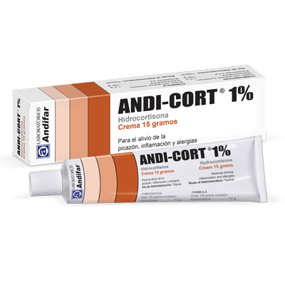 ANDI-CORT CREMA TUBO 15gr