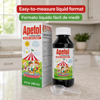 Apetol suplemento líquido fácil de medir