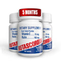 RUTASCORBIN - Rutin and Vitamin C Tablets | 50 Ct | 3-Pack