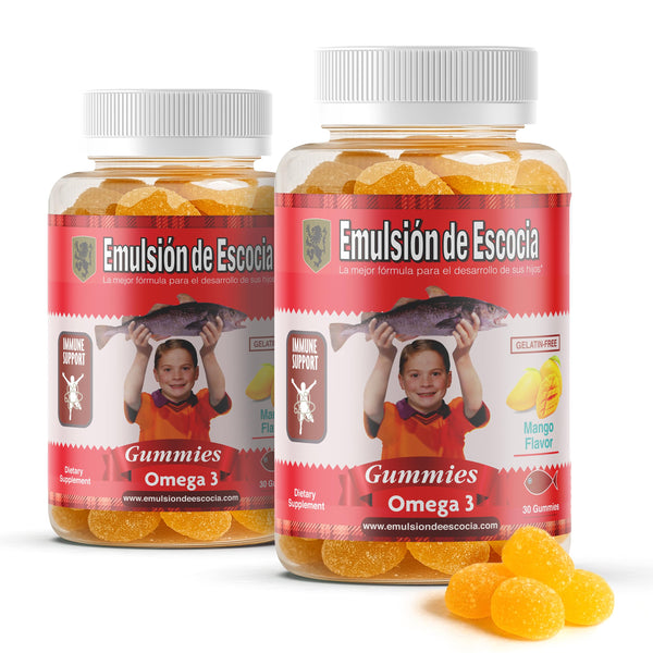 EMULSION DE ESCOCIA - Omega 3 Gummies | 30 Count