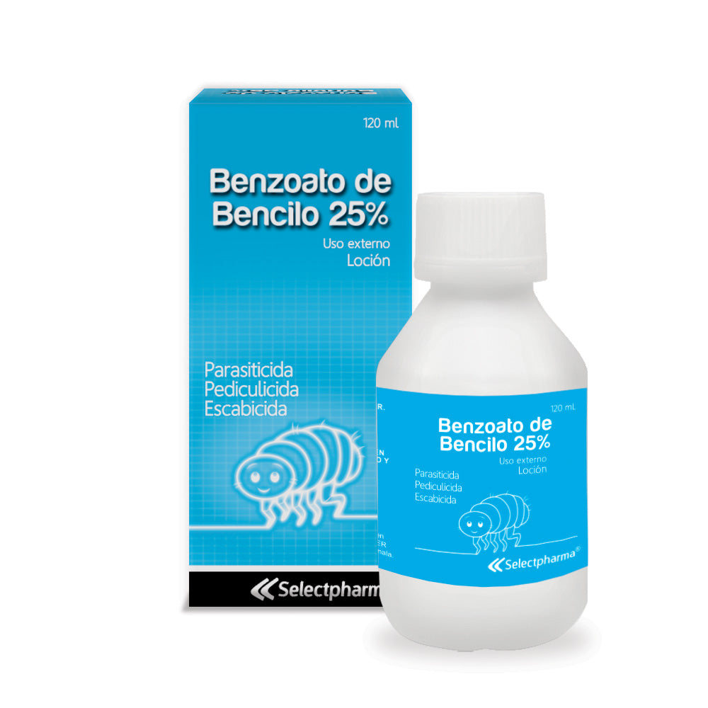 BENZOATO DE BENCILO FRASCO 120 mL