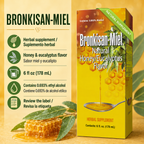 Bronkisan-Miel suplemento herbal sabor miel y eucalipto