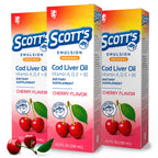 SCOTT'S EMULSION - Cherry Flavor | 6.5 Fl Oz | 3-Pack