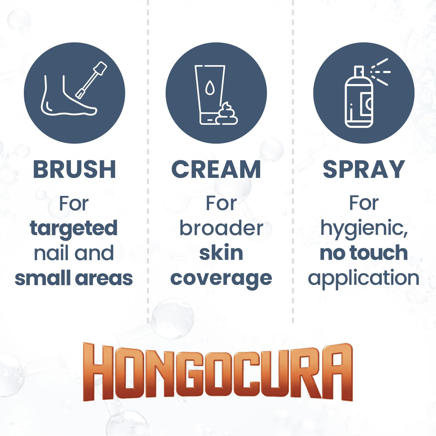 HONGOCURA - Athletes Foot Treatment Bundle | 3-Piece Set