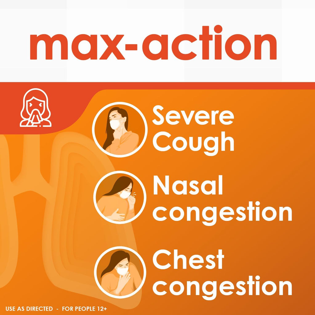 MUCOSAN - Max-Action Cough Medicine | 6 Fl Oz | 1-Pack