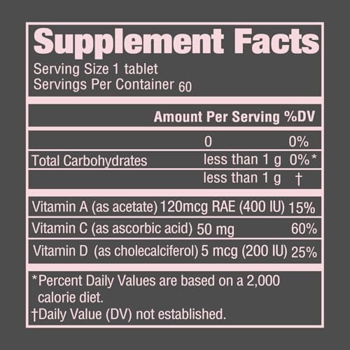 SCOTT'S EMULSION - Cherry Flavor | 60 Tablets | 1-Pack