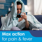 Mucosan Max-Action para dolor y fiebre