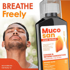 Mucosan Max-Action para tos y congestión, 6 fl oz