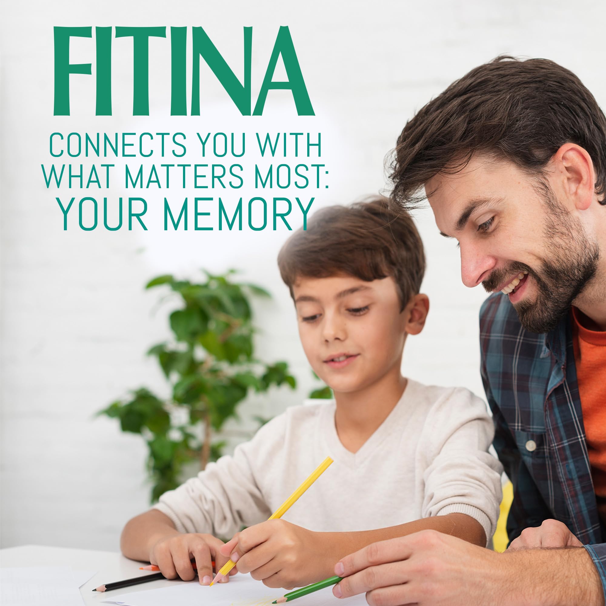 FITINA - Brain Supplement for Memory and Focus with Vitamin B6 & Thiamine